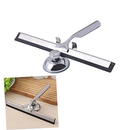 Window Scrubber Window Wiper Squeegee Mirror Squeegee Stainless Steel Holder