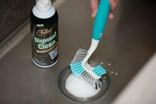 Fuller Brush Multi-Surface Brush – Dual Bristle Cleaning Brush for Garbage Disposal, Sink & Countertops – Non-Slip Rubber Grip (for Multi-Purpose)