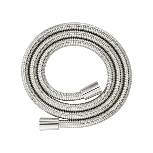 GRICH Shower Hose Extra Long: 71 Inch Metal Cord High-Density Anti-Leak Stainless Steel Shower Head Hose Replacement, Ultra-Flexible & Durable Bathroom Pipe with Brass Insert & Nut, Brushed Nickel - color: Brushed Nickel
