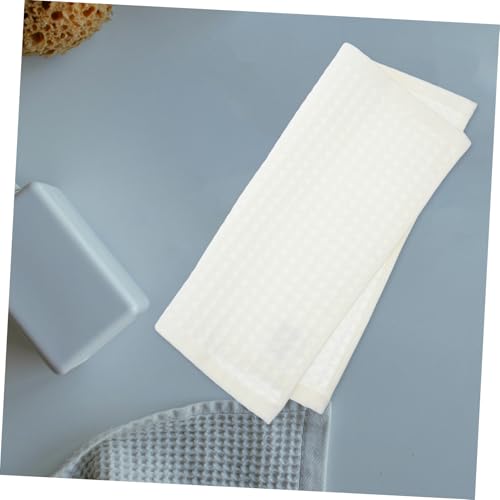 4pcs Waffle Cotton Bath Towels Quick-Drying and Highly Absorbent Facecloths for Spa-Like Bathroom Lightweight and Comfortable for Daily Use and Fitness