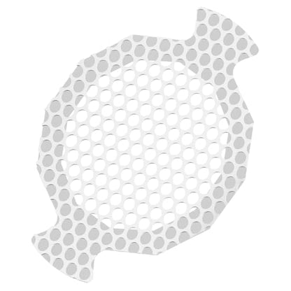 25 Pack, Disposable Shower Drain Hair Catcher Mesh Stickers, Disposable Hair Drain Catcher.(White,4.1inch), Hc2-4.1inRound-25