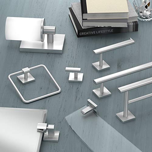 Gatco 4072 Elevate Towel Ring, Satin Nickel - color: Satin Nickel, style: Elevate