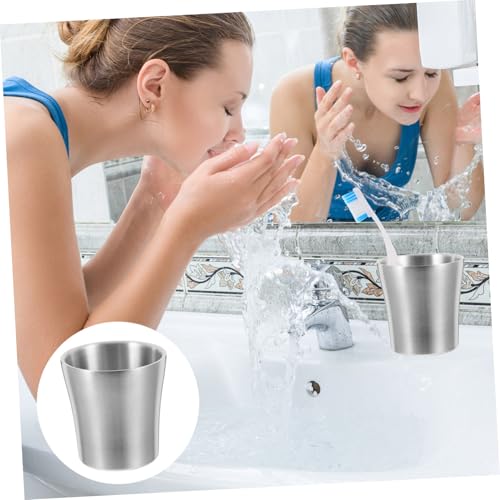 Bathroom Water Cup Travel Toothbrush Cup Mug Sleek Design Toothbrush Holder