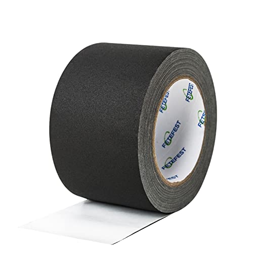 Gaffers Tape 3 inch Black, 30 Yards Heavy Duty, Professional Grade Large Gaffer Tape, Non-Reflective No Residue Hand Tear Self-Adhesive (3" Black 1 Roll) - color: 3" Black (1 Roll)