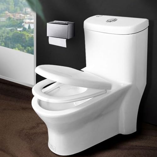 V-Shaped Toilet Seat, Soft Close, Quick Release for Easy Cleaning, Ideal for Bathroom and Home Use, Durable and Comfortable Design, Fits Standard Toilets