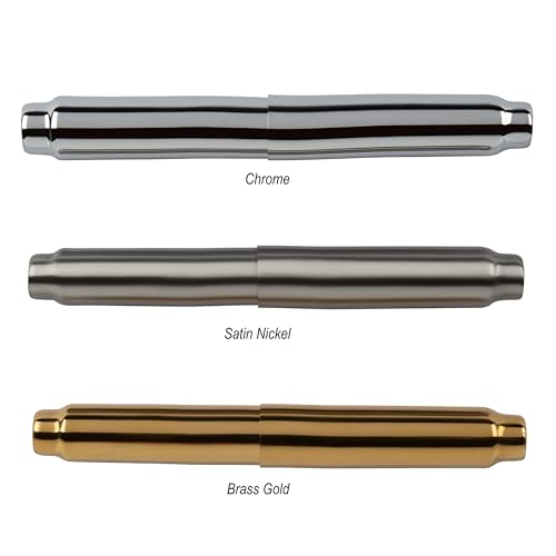 Premier Stainless Steel Toilet Paper Roller Holder, Spring-Loaded (Satin Nickel) - color: Satin Nickel