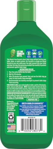Green Gobbler Liquid Toilet Plunger | Clog Remover | Safe for Toilets and Septic - size: 1 pack