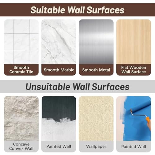 6Pcs Kitchen Cabinet Door Storage Box, Self Adhesive Wall Mounted Cabinet Door Organizer Bin, Stackable Storage Basket for Kitchen Bathroom RV Office Refrigerator Small Items Organizer