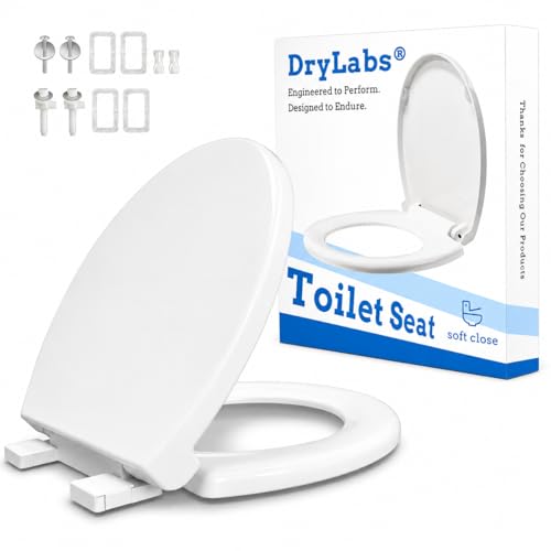Round Toilet Seat 16.5" | Soft Close, Durable PP Toilet Seat, Easy Installation & Removal, Fits Most Toilet Bowls - size: Round Standard 16.5"