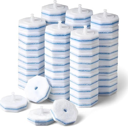 60 Pack Wand Refills Compatible with Clorox Toilet Brushes, Instant Foam Cleaning, Secure Lock No Slipping, Odor Neutralizing, Easy Snap-On Design - color: 60pack