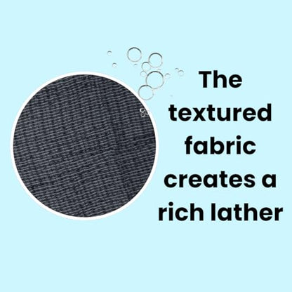 Full Body Scrubbing Shower Towel, Rich Lather Nylon Towel for All Skin Types, Easy Rinse and Clean, Exfoliate Dead Skin and Cleanse Impurities, Japanese Exfoliating Washcloth