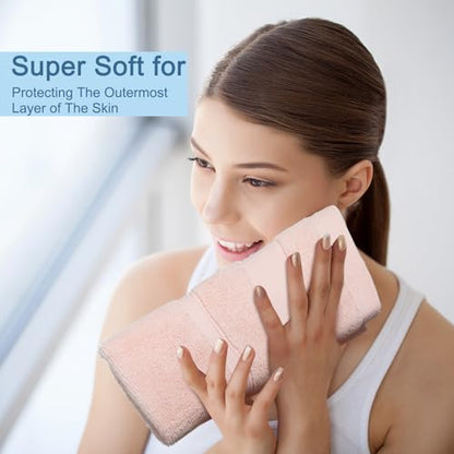21 Pack Washcloths for Face 14" x 14" Absorbent and Soft Hand Towels Bulk Set 100% Cotton Ring Spun Hand Towels for Bathroom Gym Wash Cloths(Multicolor)