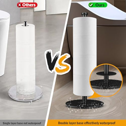 Toilet Paper Holder Stand, Toilet Paper Roll Holder, Toilet Paper Storage Stand, Toilet Paper Holder Free Standing, Tp Holder Stand - color: Single Column