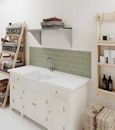 AmGood 14 in. x 30 in. Stainless Steel Wall Shelf | NSF | Metal Shelving | Garage, Laundry, Storage, Utility Room | Restaurant, Commercial Kitchen - size: 30" Long X 14" Deep