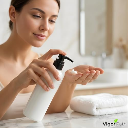 Universal Shampoo/Conditioner Dispenser Pump for Bottles, Leak Proof, Pump Top (Black - Pack of 4) - color: Black - Pack of 4