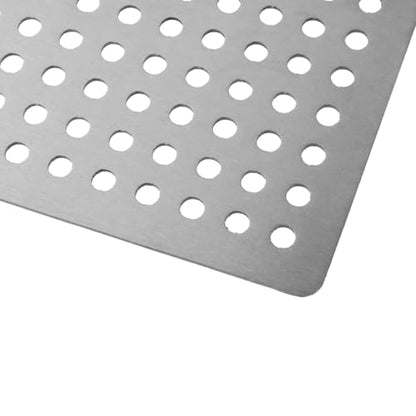 Square Drain Cover Grates, 4.5" x 4.5",304 Stainless Steel | Drainage Grate Cover Replacement Floor Drain Strainer for Shower Bathroom Balcony and Outdoor Garden Drains - size: 4.5" x 4.5"