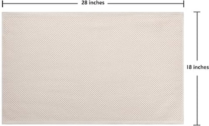 joybest Cotton Kitchen Towels, 4-Pack Waffle Weave Ultra Soft Absorbent Dish Towels Quick Drying Dish Cloths, 18 in x 28 in, Beige - color: Beige, size: 18 in x 28 in