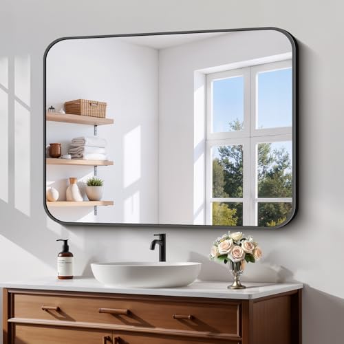 Koonmi Bathroom Wall Mirror,30x40 Inch Large Vanity Mirror for Over Sink - size: 40"L x 30"W