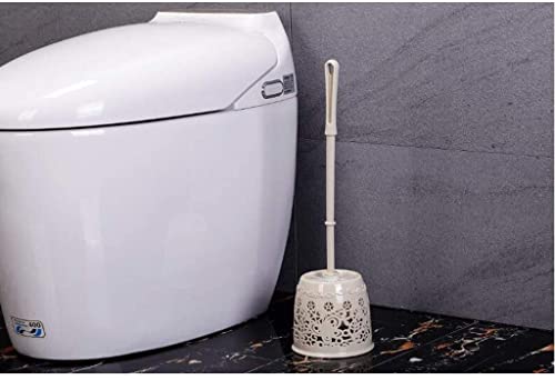 Toilet Brush Plastic Home Toilet Brush Holder Stand Guard Set Bathroom Cleaning Tools Cleaning Brush Long Handle Toilet Brush Toilet Tools (Color : Blue) - color: Blue