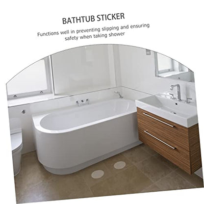 Alipis 16pcs Transparent Non Slip Stickers for Bathroom Safety Skid Tape for Shower Bathtub Stairs Easy DIY Installation Versatile Use Kitchen Pool and Living