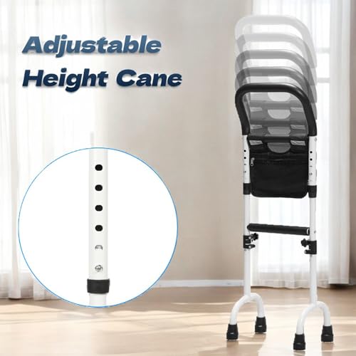 Stand Assist Updated-Movable Standing Aid Rail for Couch, Chair, Bedside, Toilet. Assistance Handle for People with Limited Mobility. Safety Grab Bar for Standing. - size: Model C