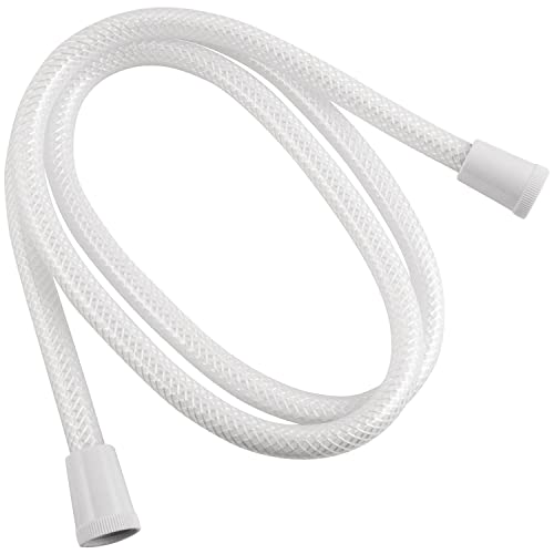 Aqua Vista 3-Spray Handheld Shower Head, White, WaterSense Certified | 60 in. No-Kink Hose, Rub-Clean Nozzles, 2X Water Coverage, Reduces Water Use Up to 20%, Limited Warranty, Spa Shower Head