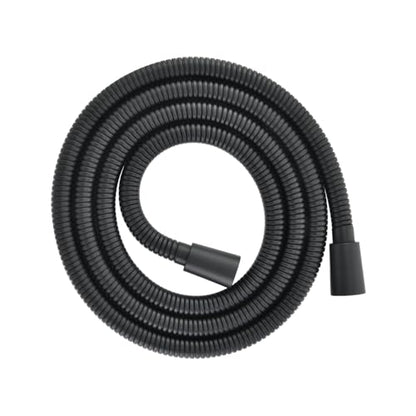 GRICH Shower Hose Extra Long: 71 Inch Metal Cord High-Density Anti-Leak Stainless Steel Shower Head Hose Replacement, Ultra-Flexible & Durable Bathroom Pipe with Solid Brass Insert & Nut, Matte Black - color: Matte Black