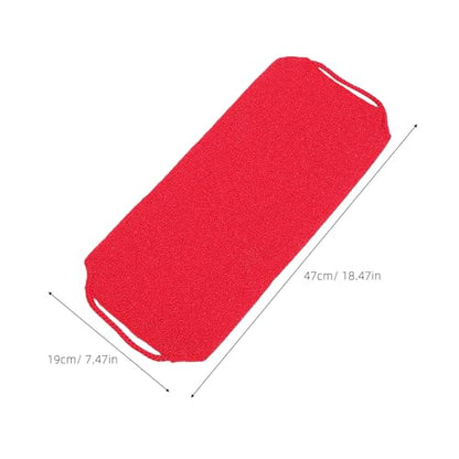 KESYOO 4pcs Exfoliating Washcloth Set for Back Washing, Body Scrubber Towels with Pull Strap, Fabric Material, Quick Drying and Extended Reach, for Home Bathroom Shower Use