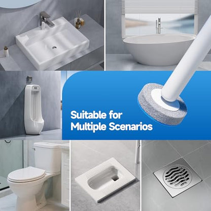 CTIME - 36 Replacement Toilet Brush Heads, Suitable for Bathrooms and Toilets - size: 36 replacement heads