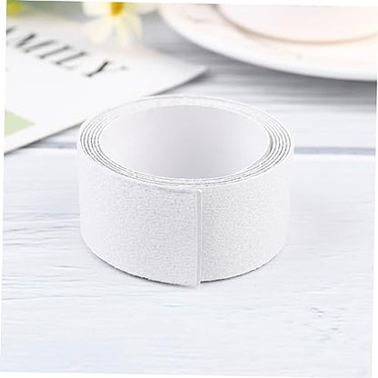 LABRIMP 3 Rolls Slip Tub Stickers Transparent Peva Decals for Bathtub Safety Self Adhesive Non Slip Paster for Shower and Bathroom Floors and Easy to Use