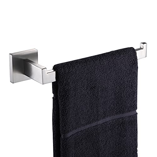 KOKOSIRI Hand Towel Holder Brushed Nickel Towel Bars Stainless Steel Bathroom Hardware Kitchen Paper Towel Holder Wall Mount, B3003BR - color: Brushed Nickel