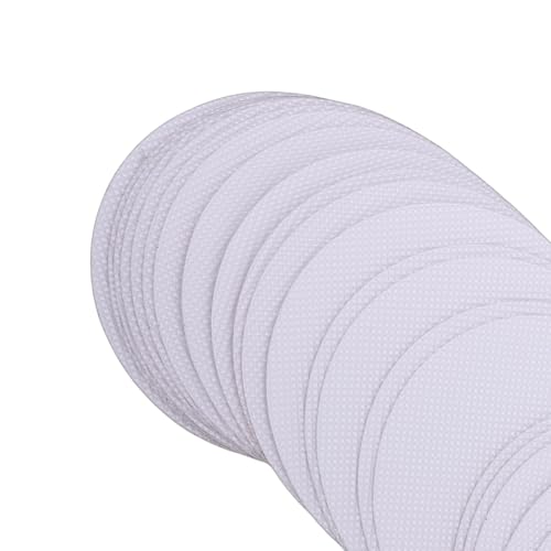 Aramox 24 Pcs Anti Slip Shower Stickers, Non Slip Bathtub Stickers for Bathtub, Bathroom (Transparent) - color: Transparent