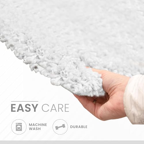 Martex Ringspun Bath Rug, 20" x 30", White | 100% Cotton, Super Soft, Super Absorbent, Non-Slip, Quick Drying - color: White