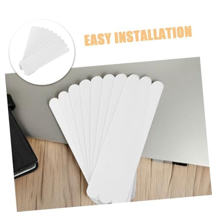 KOMBIUDA 36pcs Transparent Non Slip Bath Stickers Soft Peva Adhesive Safety Strips for Shower Bathtub Pool Stairs Easy Peel Stick Installation Comfortable Underfoot Nondamaging Design