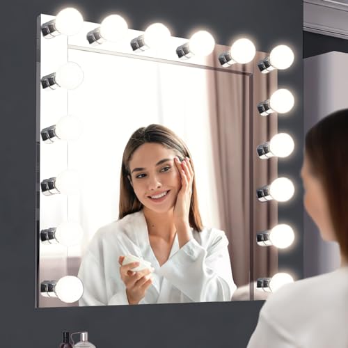 Design House Vanity Lights, 6 Linear Lights, Dimmable, Horizontal or Vertical Use, Uses (6) 60W Bulbs, For Bathroom/Makeup Vanity, Polished Chrome, 36.0 in. L x 4.33 in. H x 2.0 in. D, 500942 | Dimmable, Wall Mount, Contemporary/Modern, Steel, Lighting, 5
