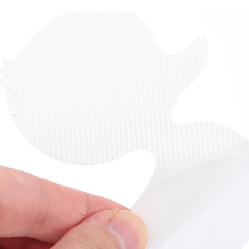 20 Duck Bathtub Non-Slip Stickers Anti Slip Shower Stickers for Kids Bathroom Cartoon Duck Bath Stickers Adhesive Ducks for Tub 4.13 X 3.54 X 0.31 in