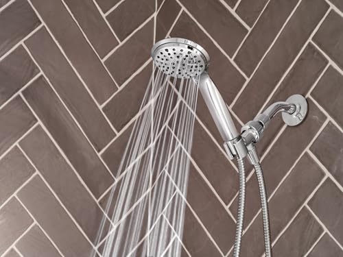 Moen Attune Shower Head with Handheld Sprayer, 6 Shower Head Spray Settings, Chrome Finish, 218H0 - color: Chrome, size: (Pack of 1)
