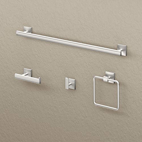 Gatco 4072 Elevate Towel Ring, Satin Nickel - color: Satin Nickel, style: Elevate