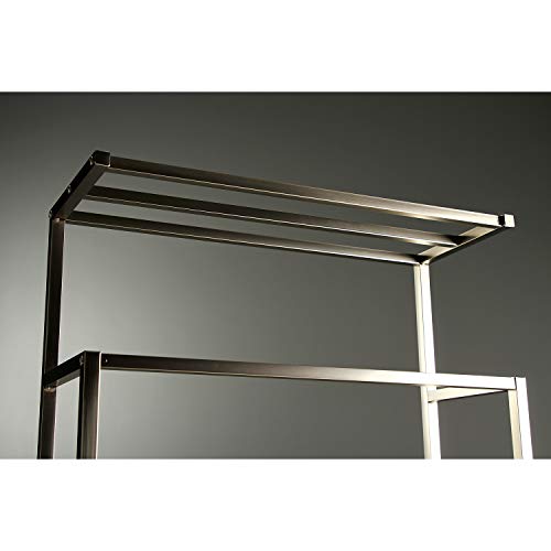 Kingston Brass SCC8368 Edenscape Freestanding Towel-Rack, Brushed Nickel - color: Brushed Nickel