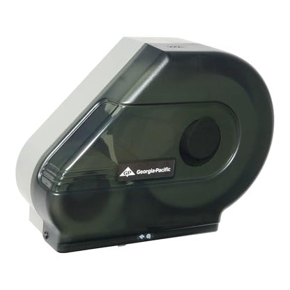 GP PRO by Georgia-Pacific Jumbo Jr. Bathroom Tissue Dispenser, 581-50, Translucent Smoke, 6.375" Width x 14.125" Height x 16.875" Depth - style: Vista®