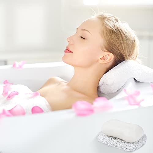 Jephen 4pcs Soap Lifting Pads for Soap Dish,Bars soap Holder for Shower Kitchen Bathroom Travel Hotel Cleaning Supplies - size: White