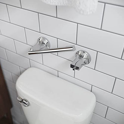 Pfister Pfirst Modern Toilet Paper Holder, Bathroom Tissue Holder, Wall-Mounted, Screw-in, Polished Chrome Finish, BPHPFM0C (Pack of 3) - color: Polished Chrome, size: 3 Pack