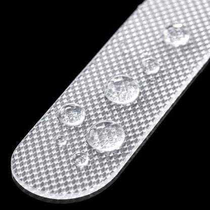 12/24 Pcs Anti-Slip Shower Strips, PEVA Bathtub Treads, Clear, 24 Pieces | 12/24 Pcs Anti-Slip Shower Strips. With Scraper, Stairs. For practical routines at home, work, school, travel, storage. - color: Transparent-s-shaped 24