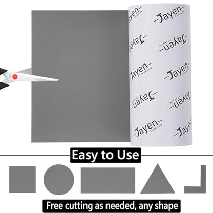 Non Slip Self Adhesive Silicone Cuttable Furniture Pads - 5x40 inch | widely used, functionality, easy to use - color: 5x40 Grey