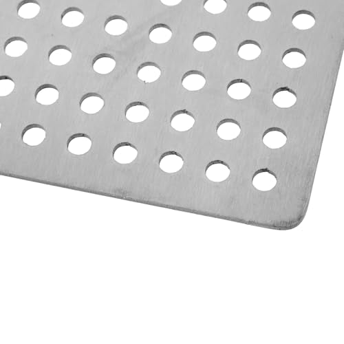 Square Drain Cover Grates,2.36" x 2.36" 304 Stainless Steel Drainage Grate Cover Replacement Floor Drain Strainer for Shower, Bathroom Floor, Balcony, and Outdoor Garden Drains -2pcs - size: 2.36" x 2.36"