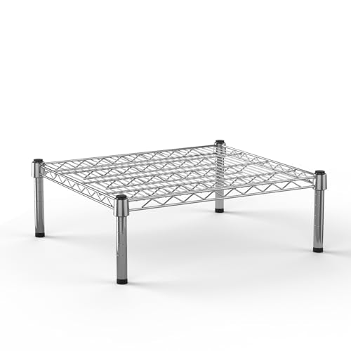 21" Deep x 24" Wide x 8" Height Wire Shelving Kit | 1-Tier | NSF Commercial Storage Rack Unit - size: 21" Deep x 24" Wide