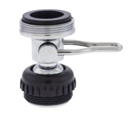 On Off Adapter Faucet Dual Threaded Swivel Kitchen Accessories Various Thread Male & Female End Plumbing Solutions Attachment Plumbing Solutions (Swivel/Lever) - color: Swivel/Lever