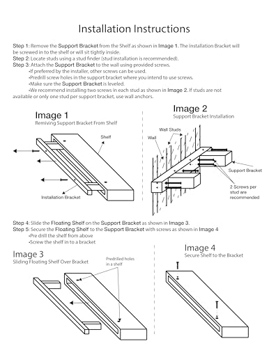 Urbandi Rustic Distressed Floating Shelves, Set of 2, Handmade Out of Pine Wood, 3 Inch Thick, Made in USA (Aged Oak, 24Lx3Hx6D) - color: Aged Oak, size: 24Lx3Hx6D