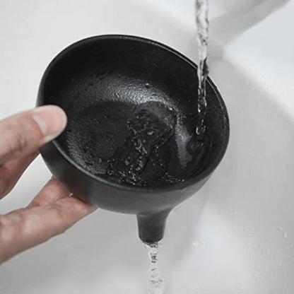 Self Draining Soap Dish, Ceramic Soap Dish with Drain for Bathroom Shower, Kitchen Sponge Holder Dish Sponge Holder for Kitchen Sink Ceramic Soap Holder Case Tray…