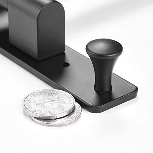 Swivel Hand Towel Bar Bathroom Swing Hanger Towel Rack Holder Matte Black Finish, Wall Mounted, 4-Arm - size: 4-Arm